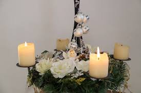 Crown Advent Candle Light Glow December Celebration Fire Burning Flame Pxfuel