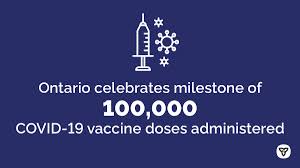 Everyone 40+ and many albertans 12+ with health conditions can book now, find out when you can too. Ontario Ministry Of Health On Twitter Ontario S Vaccination Program Is Well Underway And Today The Province Reached An Important Milestone 100 000 Total Doses Of Covid19 Vaccines Administered Learn More At Https T Co Tsm9vrvxlm Https T Co