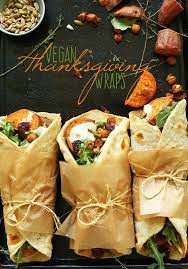 Vegan Thanksgiving Wraps Minimalist Baker Recipes Recipe Vegan Thanksgiving Recipes Vegan Thanksgiving Vegetarian Vegan Recipes