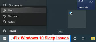 Windows logo key + s. How To Fix A Windows 10 Pc That Won T Sleep Computerya