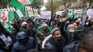 Sunday igboho cancels lagos yoruba nation rally after attack, wife's kidnap. Breaking Yorubas In Uk Protest Attack On Sunday Igboho S Residence Elombahnews
