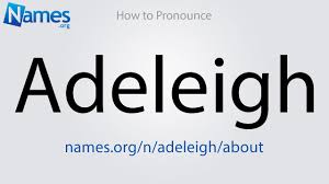 Learn the meaning of the word inimitable! How To Pronounce Adeleigh Youtube