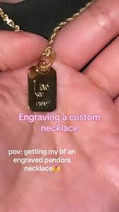 Collier personnalisé Pandora