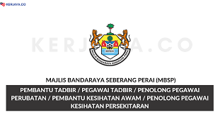 Sila semak pada tarikh tutup permohonan sebelum anda membuat permohonan. Jawatan Kosong Terkini Majlis Bandaraya Seberang Perai Mbsp Kerja Kosong Kerajaan Swasta