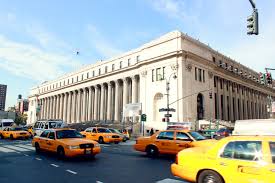 The James A Farley Post Office Building Is The Main Post Office Building In Iconic Buildings National Register Of Historic Places United Nations Headquarters