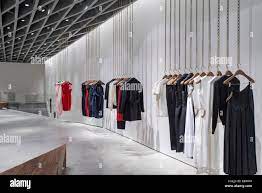 Victoria Beckham Store London United Kingdom Architect Farshid Moussavi 2014 First Floor Of Victoria Beckham Store Lookin Stock Photo Alamy