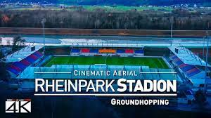 It plays host to home matches of the liechtenstein national football team, and is also the home of football club fc vaduz. 4k Rheinpark Stadion From Above Liechtenstein 2020 Stadium Fc Vaduz Cinematic Wolf Aerial Youtube