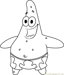 Hundreds of free spring coloring pages that will keep children busy for hours. Patrick Star Coloring Page For Kids Free Spongebob Squarepants Printable Coloring Pages Online For Kids Coloringpages101 Com Coloring Pages For Kids