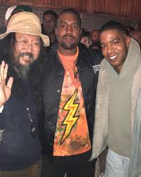 Takashipom X Ye X Kidcudi Via Kimkardashian Kanyewest Kidcudi Kidsseeghosts Ksg Takashimurakami Kanye West Style Kanye Kim Kardashian
