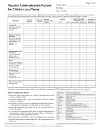 Immunization Schedules And Records Schoolfamily