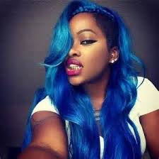 Black And Blue Weave Hairstyles Blue Weave Hairstyles For Black Women Bing Images Hair Styles Mermaid Hair Color Weave Hairstyles