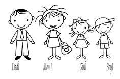 A los niños les encanta compartir actividades con sus padres y hermanos y para ello podrán descargar estos dibujos de familias de manera totalmente gratuita, luego los imprimen y los pintan como más les guste. 120 Ideas De Familia En 2021 Dibujos Para Ninos Familia Dibujos Familia