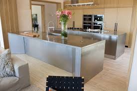 Check spelling or type a new query. Unique Double Stainless Steel Kitchen Island Reed Interiors