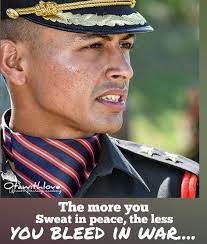 The More You Sweat In Peace The Less You Bleed In War Indian Army Wallpapers Military Motivation Indian Army