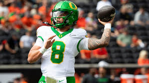 Dillon Gabriel NFL draft: Cleveland Browns pick the Oregon QB