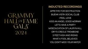 GRAMMY Hall Of Fame 2024 Inductees Announced: Recordings By Lauryn Hill,  Guns N Roses, Donna Summer, De La Soul & More | GRAMMY.com