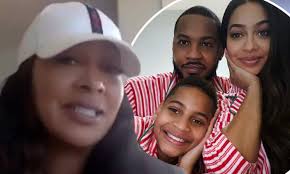 La la and carmelo have been married since 2010. La La Anthony Admits It Has Been Smooth Sailing Quarantining With Carmelo Anthony Daily Mail Online