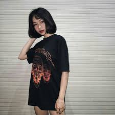 Oversized Tee Grunge Outfit