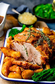 Transfer the pork to a dutch oven or heavy bottomed pot with a lid. Roast Pork With Crackling Nicky S Kitchen Sanctuary