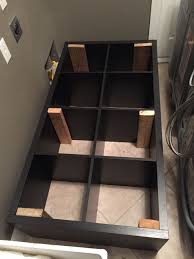 Converting An Ikea Kallax Book Shelf Into A Washer Dryer Pedestal Laundry Room Design Kallax Ikea Washer And Dryer Pedestal
