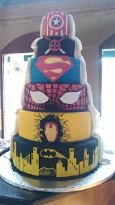 Incredible Marvel Cake And Half Wedding Cake Superhero Wedding Cake Nerdy Wedding Cakes Marvel Cake