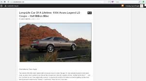 Legend Feature: Curbside Classics Website | drivetofive