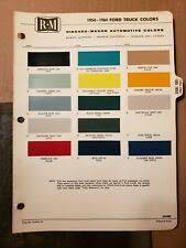 1992 Ford Truck Paint Color Palette For Sale Online Ebay
