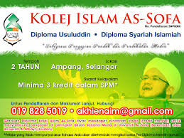 Check spelling or type a new query. Kemasukan Ke Kolej Islam As Sofa Dibuka Naim Zulkipli S Blog