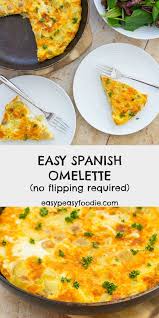 Easy Spanish Omelette No Flipping Required Recipe In 2020 Spanish Omelette Vegetarian Dinners Healthy Comfort Food