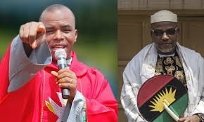 Latest biafra news today from eye9ja for saturday, may 16, 2020, has been obtained. Biafra Nnamdi Kanu Is My Spiritual Son Brother Fr Mbaka Declares Daily Post Nigeria