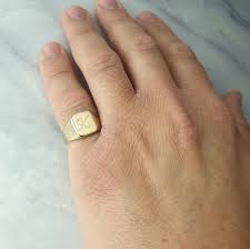 Interestingly, the pinky finger got its name from the dutch in more modern history, men's rings have always been a symbol of wealth, social class and reputation. Pinky Ring For Him Signet Ring Men Mens Pinky Ring Mens Jewelry Bracelet