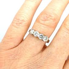 Reserved For Avintage 18ct White Gold Four Stone Diamond Ring Etsy Diamond Engagement Rings Vintage Antique Engagement Rings Vintage Wedding Rings Vintage