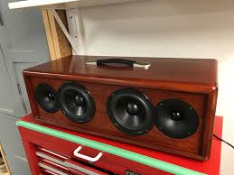 It's slick, stylish, descent and most of all it's compact and f… Designer Carr Project Category Portable Speakers Project Level Intermediate Project Time 20 Ho Portable Speaker Diy Speaker Projects Diy Bluetooth Speaker