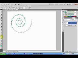 Quickie: Spiral Text Using Paths In Photoshop - Youtube