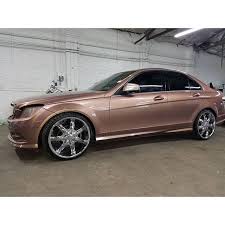 Rose Gold Wrapped Mercedes C300 Teamrc Haloefx Kp Kandypearls Mercedes C300 Phila Philly Mercedes C300 Rose Gold Car Gold Car