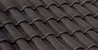 Roman Roof Tile Interlocking Clay Enameled Dark Brown Ve Va Clay Roof Tiles Roof Tiles Clay Roofs