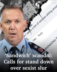 DV advocacy groups are calling for a Gold Coast officer under investigation  for posting “a lot of sandwiches NOT getting made”