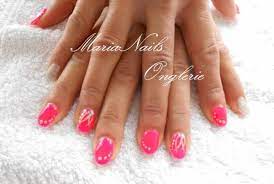 Vous recherchez un ongles en gel à lyon ? Ongles En Gel Couleur Rose Fluo Et Petit Doigt En Argente Paillete Blog De Onglesengel