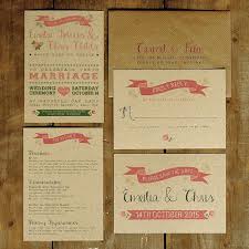 Vintage Country Wedding Invitation Set On Recycled Kraft Card Etsy Wedding Invitations Uk Country Wedding Invitations Kraft Wedding Invitations