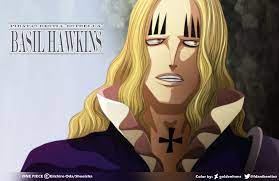 Basil Hawkins in Wano  One Piece Ch911 by goldenhans | One piece,  Silhouette people, Hawkins