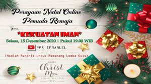 (hd) natal sekolah minggu hkbp bandung timur 2020. Perayaan Natal Pemuda Remaja Gereja Bethel Rohulkudus Ppa Immanuel 15 Desember 2020 Youtube