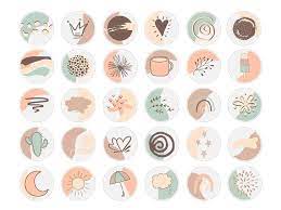 Instagram Story Highlight Icons Boho Instagram Story Covers Etsy In 2021 Pink Instagram Instagram Icons Social Media Icons