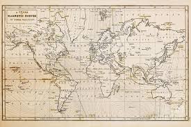 Old Hand Drawn Vintage World Map By Richard Thomas World Map Wallpaper Map Wallpaper Map Wall Mural