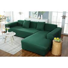 Grosse baumwoll zick zack tagesdecke uberwurf fur sofa sessel 127 00 cm x 152 40 cm farbe sent on stichprobenartig h bettuberwurf sesseluberwurf sofa sessel. Sofa Schonbezug Stretch Couch Abdeckung Dunkelgrun