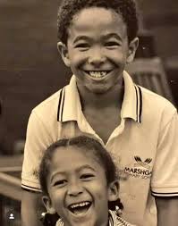 Adorable sibling transformation photos