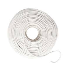 Diy Fabric Wire By The Foot White Cotton Blend Diy Fabric Light Project White Cotton