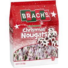 In november 1980, brach's confections was sold to bertram johnson and then in 2012. Brach S Peppermint Christmas Nougats Holiday Candy 11 5oz Walmart Com Walmart Com