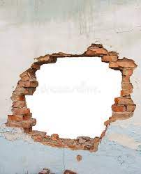 Hole Brick Wall Stock Photo Image 59152227 Brick Wall Drawing Brick Wall Brick Wall Background