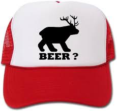 Beer Bear Deer Hat Cap By Crests On Etsy 14 49 Beer Deer Truckerhat Hat Cap Trucker Caps Hats Headware Bear Deer Beer Cool Hats Trucker Hat