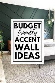 Budget Friendly Diy Accent Wall Ideas Diy Accent Wall Accent Wall Accent Wall Designs